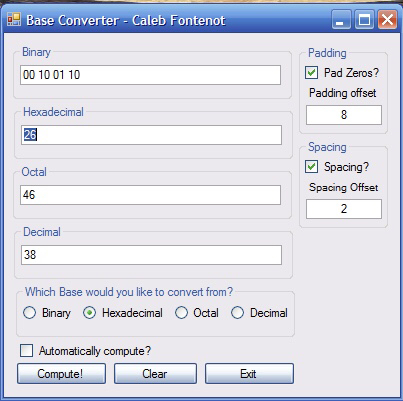 Base-Converter Screenshot